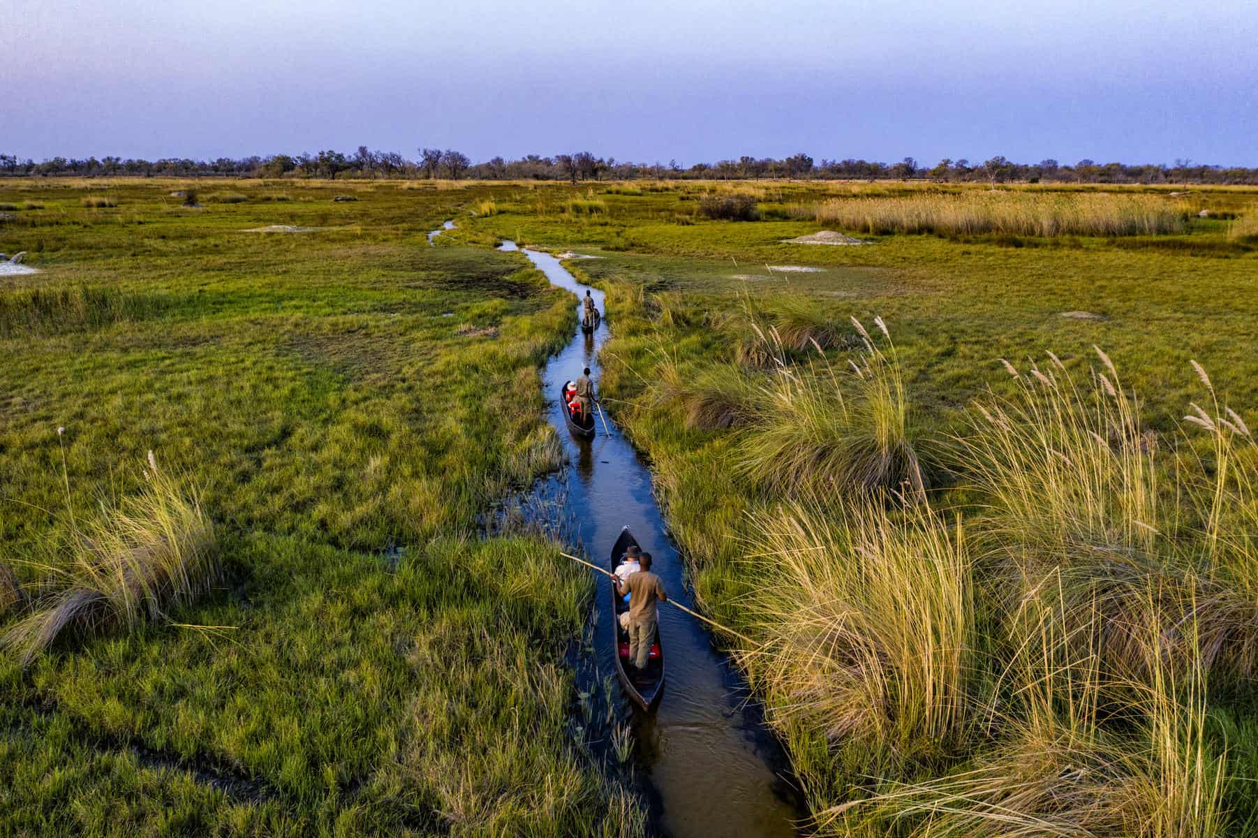 private mokoro channel · sunrise